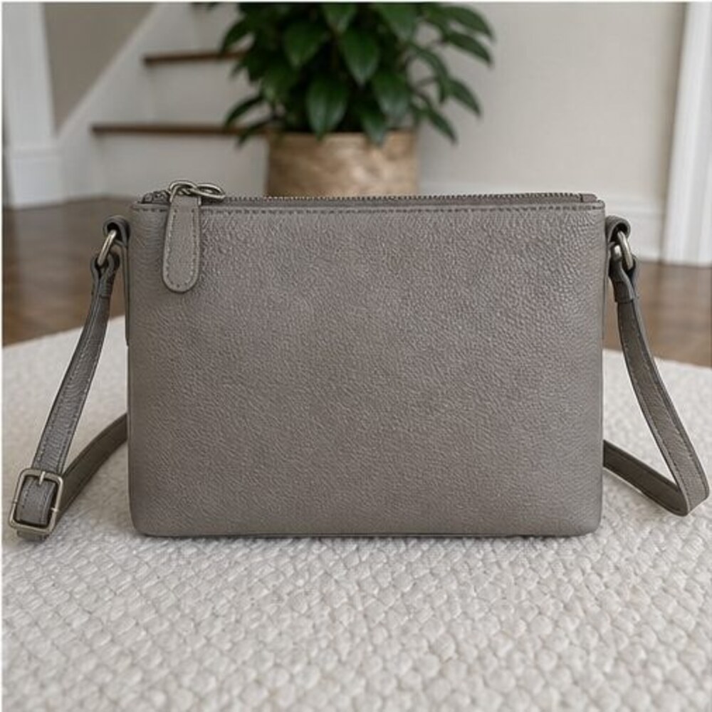 Stone Pebbled Crossbody Bag